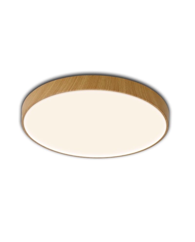 CUMBUCO II * PLAFÓN LED 50W MADERA CCT